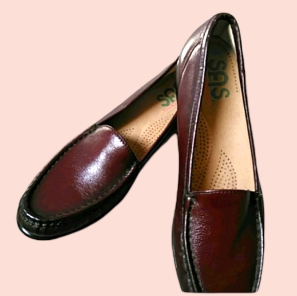 SAS Shoes - SAS Cordovan Leather Loafers 10N